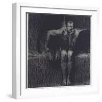 Lucifer-Franz von Stuck-Framed Giclee Print