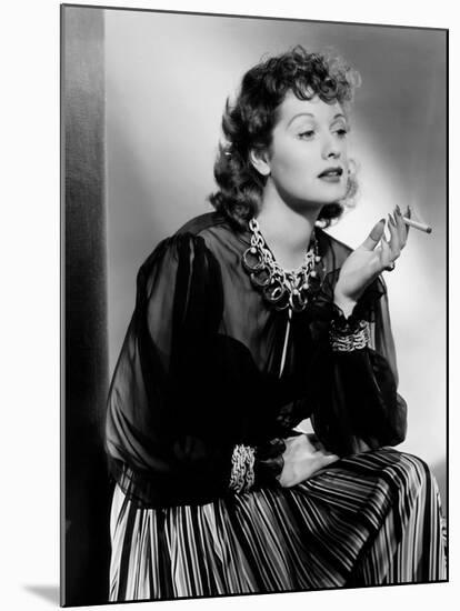 Lucille Ball, 1940-null-Mounted Photo