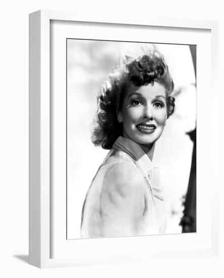 Lucille Ball, Ca. 1940-null-Framed Photo