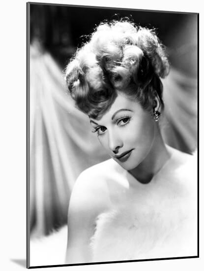 Lucille Ball, Ca. Mid-1940s-null-Mounted Photo