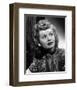 Lucille Ball Looking Up in Blouse Portrait-Gaston Longet-Framed Photo