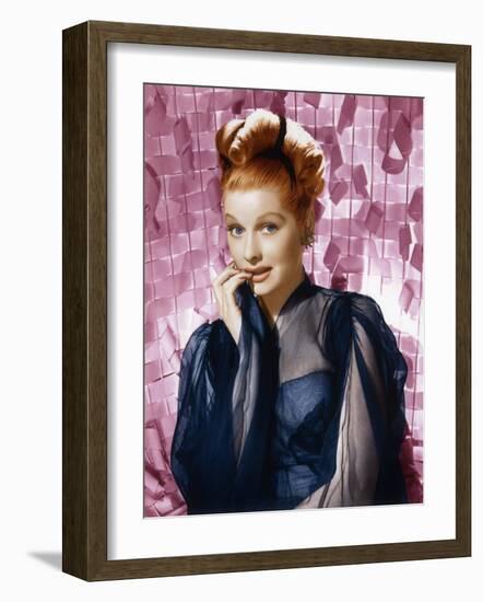 Lucille Ball, Mid 1940s-null-Framed Photo