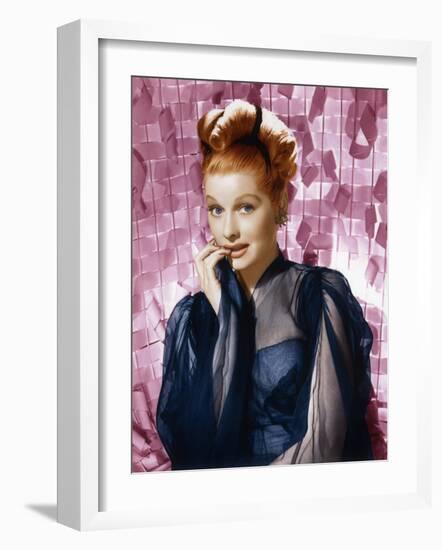 Lucille Ball, Mid 1940s-null-Framed Photo