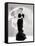 Lucille Ball Models a Lovely Black Gown, Publicity Still, 1940's-null-Framed Stretched Canvas