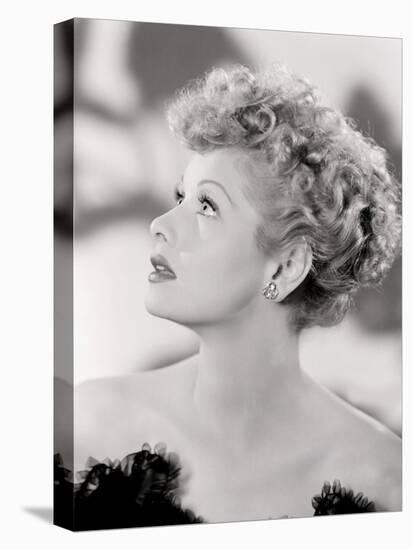 Lucille Ball Portrait, 1940's-null-Stretched Canvas