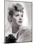 Lucille Ball Portrait with Gauze, 1940's-null-Mounted Photo