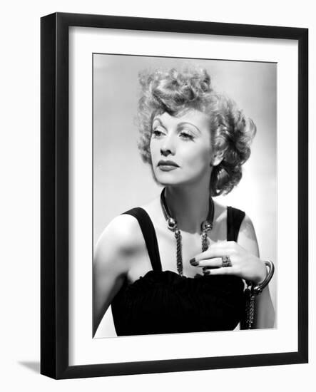 Lucille Ball Publicity Shot, 1940's-null-Framed Photo