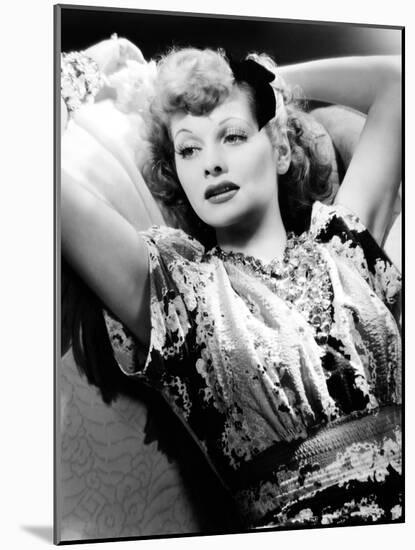 Lucille Ball, RKO Publicity Portrait, November 1940.-null-Mounted Photo