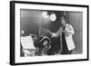 Lucio Battisti Conducting Alberto Radius and Damiano Dattoli-null-Framed Photographic Print