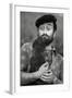 Lucio Dalla Grimacing at a Dog-null-Framed Giclee Print