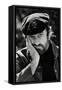 Lucio Dalla with His Face Resting on His Hand-null-Framed Stretched Canvas