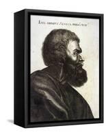 Lucius Annaeus Seneca "The Younger", Roman Philosopher and Statesman-null-Framed Stretched Canvas
