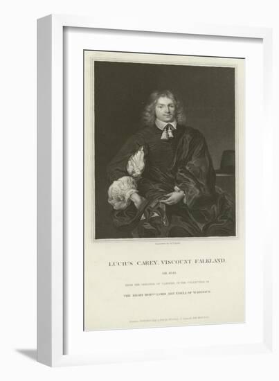 Lucius Cary, Viscount Falkland-Henry Thomas Ryall-Framed Giclee Print