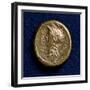 Lucius Cornelius Sulla Aureus, Bearing Image of Roma Wearing Winged Helmet, Recto, Roman Coins BC-null-Framed Giclee Print
