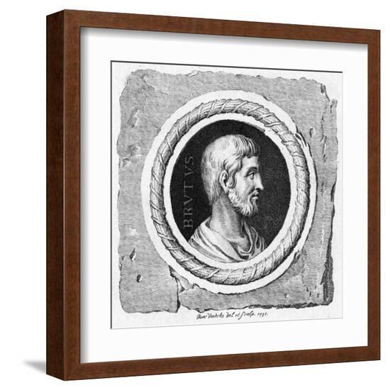 Lucius Junius Brutus-Reon Vinkeles-Framed Art Print