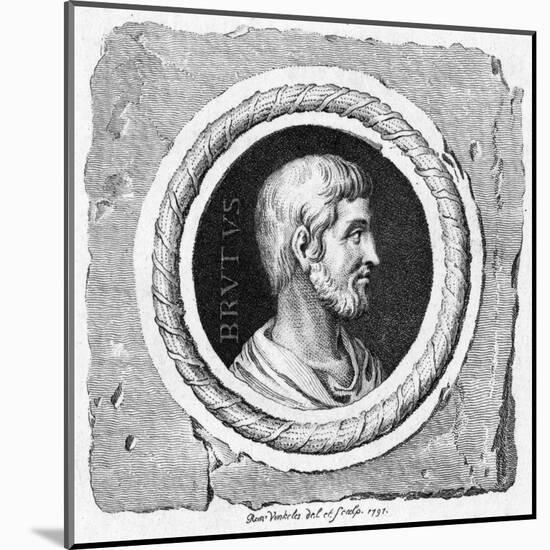 Lucius Junius Brutus-Reon Vinkeles-Mounted Art Print