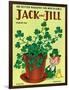 Luck of the Irish - Jack and Jill, March 1955-Milt Groth-Framed Premium Giclee Print