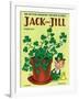 Luck of the Irish - Jack and Jill, March 1955-Milt Groth-Framed Giclee Print