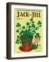 Luck of the Irish - Jack and Jill, March 1955-Milt Groth-Framed Giclee Print