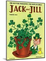 Luck of the Irish - Jack and Jill, March 1955-Milt Groth-Mounted Giclee Print