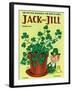 Luck of the Irish - Jack and Jill, March 1955-Milt Groth-Framed Giclee Print