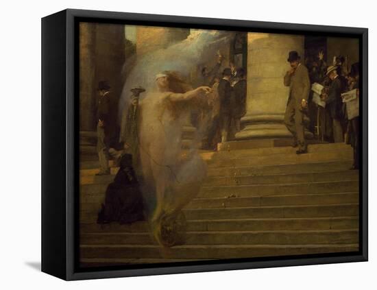 Luck Passing By, 1903-Albert Maignan-Framed Stretched Canvas