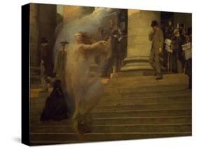 Luck Passing By, 1903-Albert Maignan-Stretched Canvas