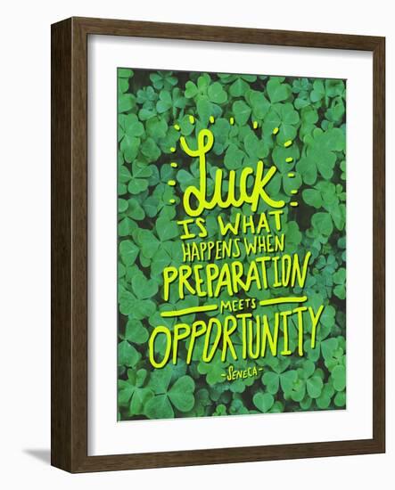 Luck Seneca-Leah Flores-Framed Giclee Print