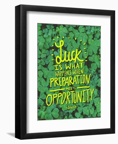 Luck Seneca-Leah Flores-Framed Premium Giclee Print