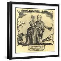 Luck Turns for You, Count Struensee! (Popular Prin)-null-Framed Giclee Print