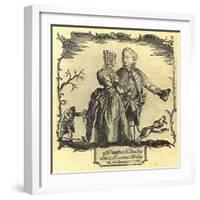 Luck Turns for You, Count Struensee! (Popular Prin)-null-Framed Giclee Print