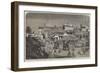 Lucknow, Bazaar over the Old Bridge Near the Goomtee-William Carpenter-Framed Giclee Print