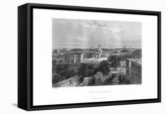 Lucknow, India, 1893-Edward Paxman Brandard-Framed Stretched Canvas