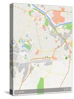 Lucknow, India Map-null-Stretched Canvas