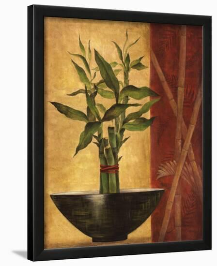 Lucky Bamboo II-Eugene Tava-Lamina Framed Art Print