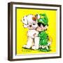 Lucky Bunny - Jack & Jill-George Lesnak-Framed Giclee Print