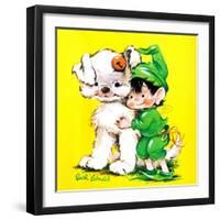 Lucky Bunny - Jack & Jill-George Lesnak-Framed Giclee Print