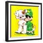 Lucky Bunny - Jack & Jill-George Lesnak-Framed Giclee Print