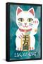 Lucky Cat-Trends International-Framed Poster