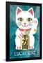 Lucky Cat-Trends International-Framed Poster