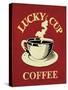 Lucky Cup-Catherine Jones-Stretched Canvas