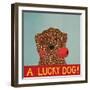 Lucky  Dog Choc-Stephen Huneck-Framed Giclee Print