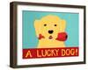 Lucky  Dog-Stephen Huneck-Framed Giclee Print