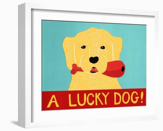 Lucky  Dog-Stephen Huneck-Framed Giclee Print