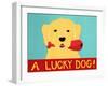 Lucky  Dog-Stephen Huneck-Framed Giclee Print