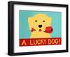 Lucky  Dog-Stephen Huneck-Framed Giclee Print