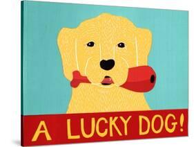 Lucky  Dog-Stephen Huneck-Stretched Canvas