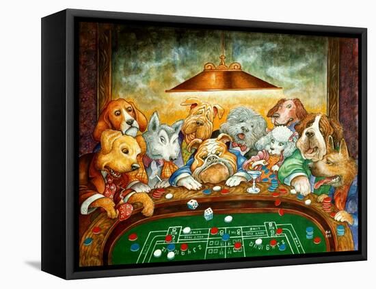 Lucky Dogs-Bill Bell-Framed Stretched Canvas