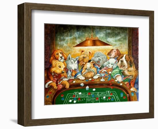 Lucky Dogs-Bill Bell-Framed Premium Giclee Print