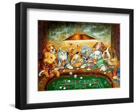 Lucky Dogs-Bill Bell-Framed Premium Giclee Print